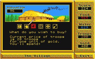 Arthur of the Britons atari screenshot